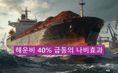 중국 철광석 수입 급증, 해운비 37% 폭등…공급망 충격 임박